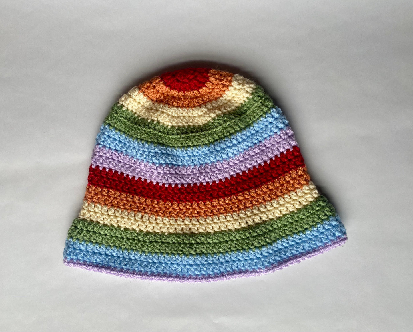 Rainbow Pride bucket hat, gift for she/her he/him they/them ze/hir